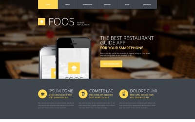 Thème Joomla adaptatif pour site de développement Web #48084