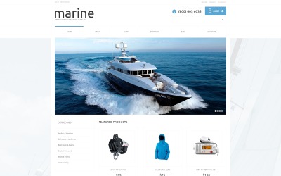 Yachting Responsive WooCommerce Theme