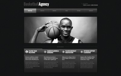 Баскетбольна чуйна тема WordPress
