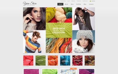 Template WooCommerce Responsive #48109 per Un Sito di Hobby