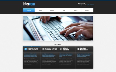 Thème WordPress réactif pour les communications