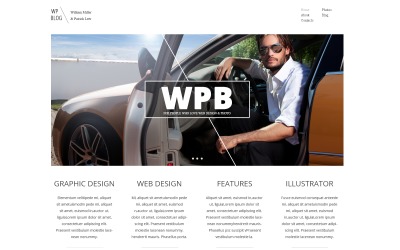 WordPress-tema för personlig designintegration