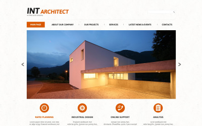 Modello Joomla Responsive #48260 "Architectural Agency"