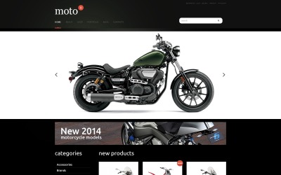 Thème WooCommerce adaptatif pour site de sports motorisés #48284