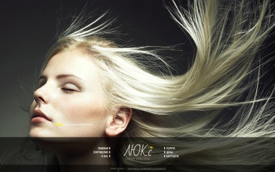 Luxusní Moto CMS HTML šablona "Beauty Salon Moto CMS HTML Template Ru" #48387