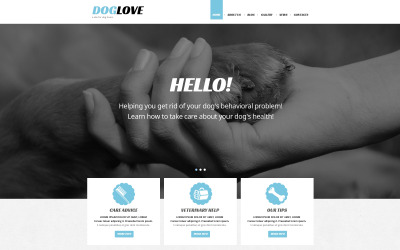 Responsywny szablon Joomla Pet Care #48308