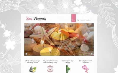 Responsywny szablon Joomla Spa Procedures #48305