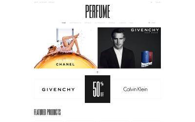 Шаблон ZenCart Elite Aromas