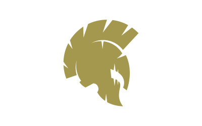 Logo Spartan Helmet vector design. Logo Spartan 0