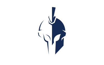 Logo Spartan Helmet vector design. Logo Spartan 3