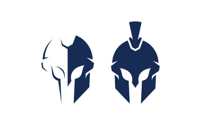 Logo Spartan Helmet vector design. Spartan Logo 12