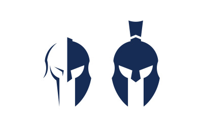 Logo Spartan Helmet vector design. Spartan Logo 13