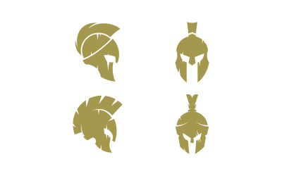 Logo Spartan Helmet vector design. Spartan Logo 17