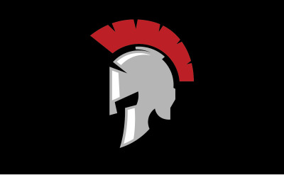 Logo Spartan Helmet vector design. Spartan Logo 8