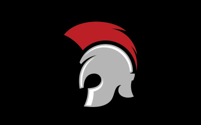 Logo Spartan Helmet vector design. Spartan Logo 9