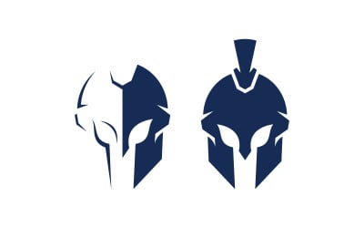Spartan Helmet Logo design vector. Spartan Logo 12
