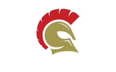 Spartan Helmet Logo design vector. Spartan Logo 1