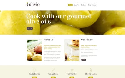 Food Store Drupal Template