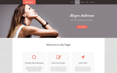 Personligt sidansvarigt WordPress-tema