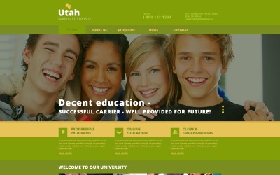 Responsivt University Responsive Joomla Template Joomla-mall #48438