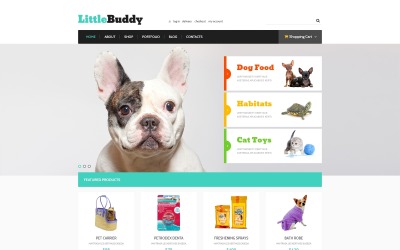 Template WooCommerce Responsive #48451 "Little Buddy"