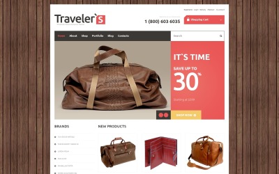 Travel Store érzékeny WooCommerce téma