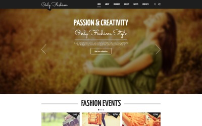 Fashion Blog Responsive Joomla Template