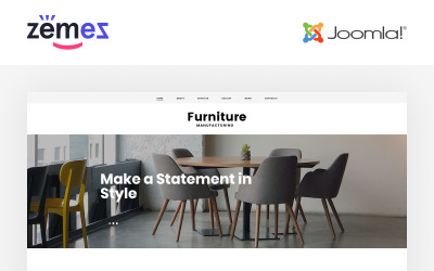 Reszponzív Furniture - Ready-to-Use Stylish Joomla sablon 48585