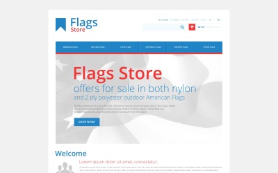 Tema político responsivo do Magento