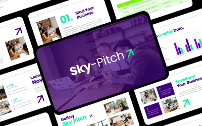 Sky - Pitch Deck Präsentation