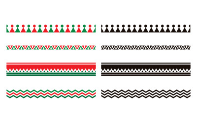 Traditionelle mexikanische Dekoration Ornament Vektor Illustration Design-Vorlage