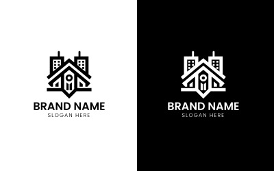 Logotipo imobiliário comercial-695