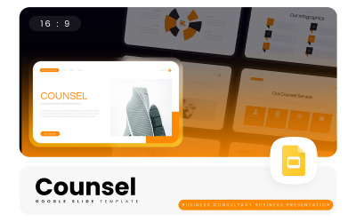 Danışman – İş Danışmanı Google Slayt Şablonu