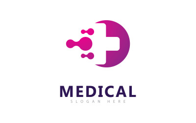 Medical technology Logo Vector Template,  Creative Pharmacy Logo vector design 8