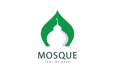 Mosque Logo Template, Islamic Concept Design  Creative Symbol 4