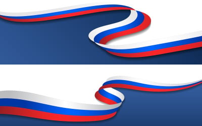 Russian day event element illustration Vector design template v.2