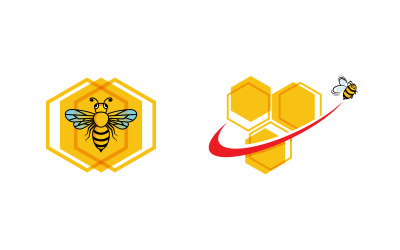 World  bee day event day illustration design template