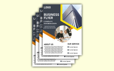 Business Flyer Mockup PSD Template