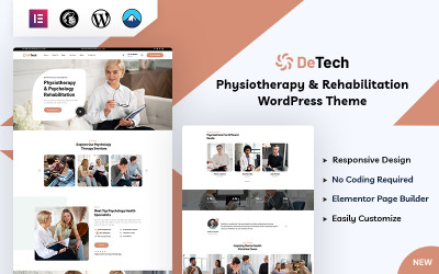 Detech – Pszichológia WordPress téma
