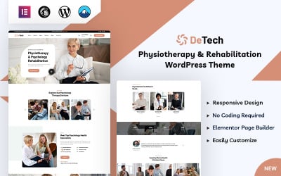Detech - 心理学 WordPress 主题