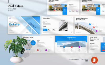 Fantastische Präsentationsvorlage für Immobilien