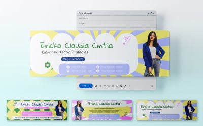 Playful Email Header Template