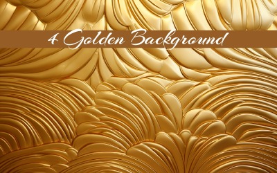 Ein goldenes Muster Wand Textur Hintergrund