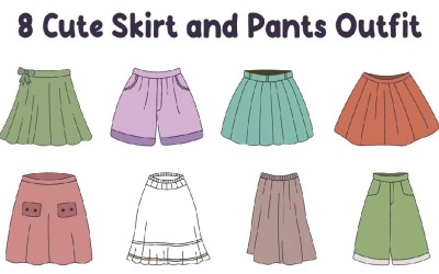 8 Cute Skirt and Pants Outfit