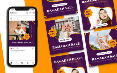 Ramadan Sale Instagram Post Template 651