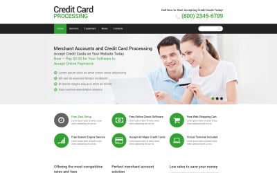 Bank Responsive Website Template