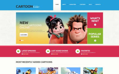 Movie Responsive WordPress Theme Tema WordPress №48604
