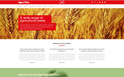Responsive Farm Responsive WordPress Theme #48675