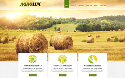 Responsive Tarım Joomla #48672