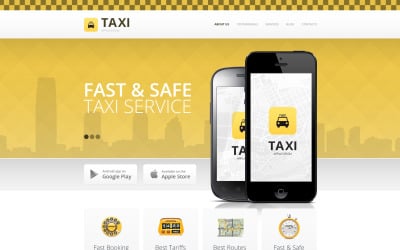 Taxi Drupal Template